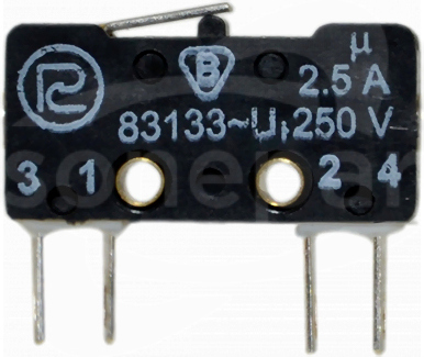 83 133 54A R7,7 S Łącznik miniaturowy