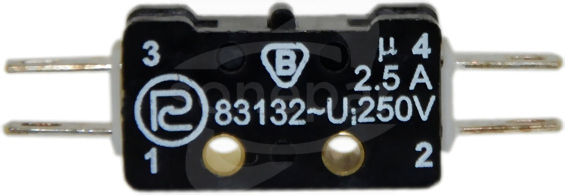 83 132 S srebrzony Łącznik miniaturowy