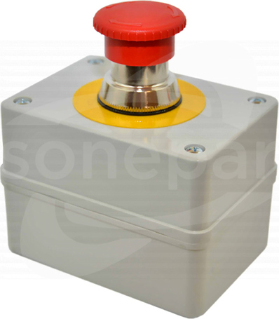 KP1-S4 NEF30-DR/Pc XY szary Kaseta sterownicza