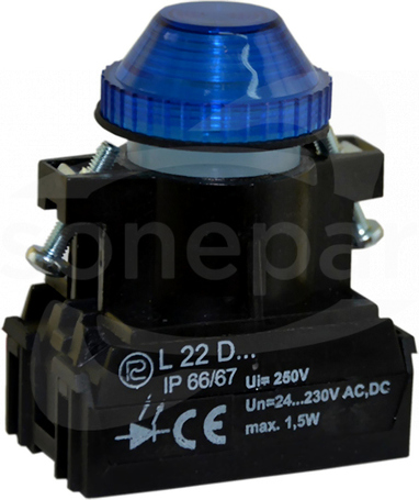 L22WDn 24-230VAC/DC nieb Lampka diodowa