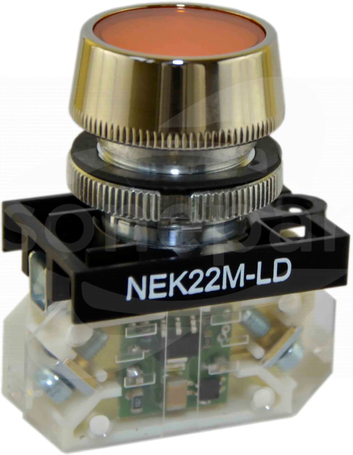 NEK22MLDż 24-230VAC/DC żółty Lampka diodowa