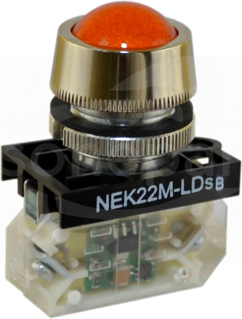 NEK22MLDSż 24-230VAC/DC żółty Lampka diodowa