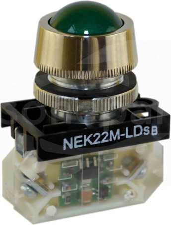 NEK22MLDSz 24-230VAC/DC zielony Lampka diodowa