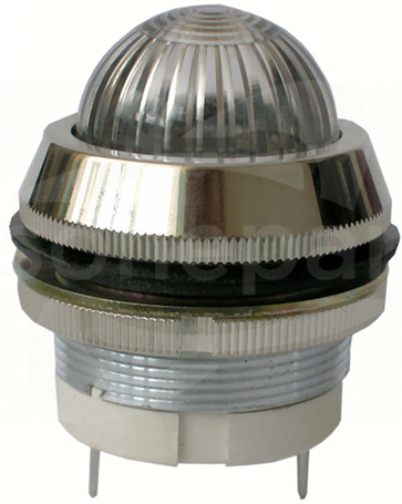 D30SBb 24-230VAC/DC biały Lampka diodowa błyskająca