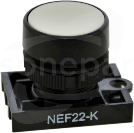 NEF22-Kb biały Napęd przycisku sterown.