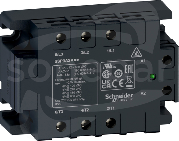 SSP3A225P7T 530VAC 25A 230VAC Przekaźnik półprzewodnikowy