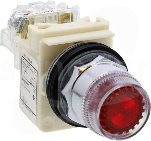 9001K1L38LRRH13 600V AC 10A FI30 Przycisk kryty