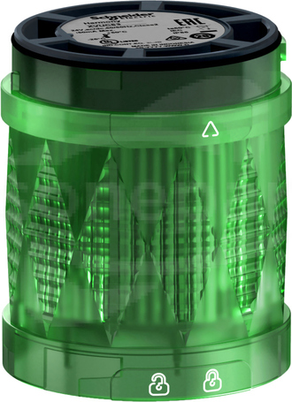 XVUC63 zielona FI60 IP65 24VAC/DC Lampka