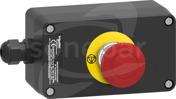 Harmony XAW XAWG198EX push/pull 40mm 1NC + 1NC Stacja sterowania