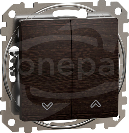 SEDNA ELEMENTS wenge Przycisk żaluzjowy