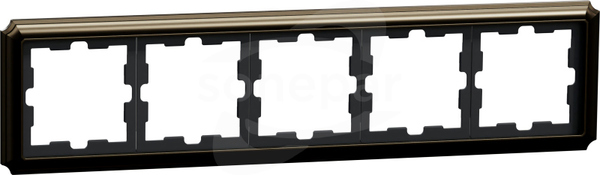 Merten MTN4050-4752 złoty Ramka 5-krotna