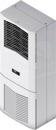 Slimfit 500W 110V stal miękka IP54 Klimatyzator