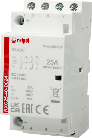 RXC25-31-A024 Stycznik instalacyjny