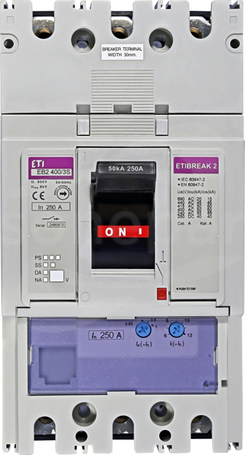 EB2 400/3S 250A 3P 50kA Wyłącznik mocy