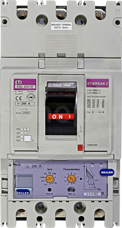EB2 400/3E 250A 3P 50kA Wyłącznik mocy