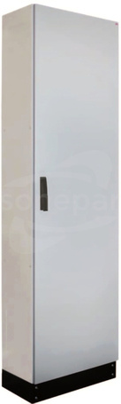HXS300 2-12 PH1 550x1850x300 kl.1 RAL7035 IP65 Obudowa stojąca pusta z cokołem