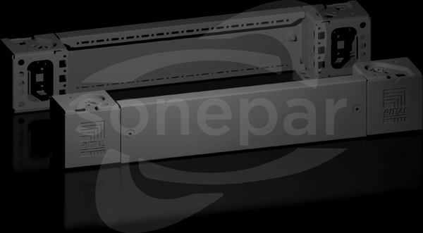 VX 100x600mm (2szt) Elementy narożne z osłonami, przód i tył