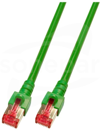 S/FTP kat.6 LSZH zielony 1,5m Patchcord securityNET miedziany