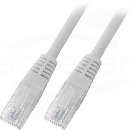 Patchcord securityNET kat.6 UTP PVC szary 0,5m Patchcord securityNET miedziany