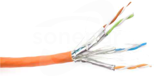 SecurityNET S/FTP kat.7 LSZH (500m) Przewód teleinformatyczny