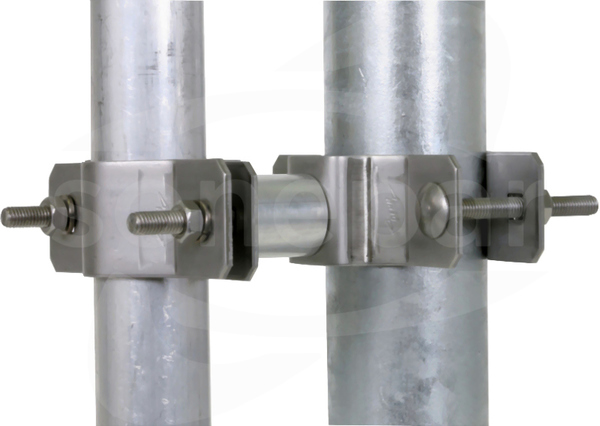 105161 fi40 NIRO+dystans Element mocujący do rur
