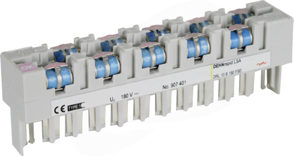 DEHNRAPID DRL 10 B 180 FSD Ogranicznik przepięć z magazynkiem