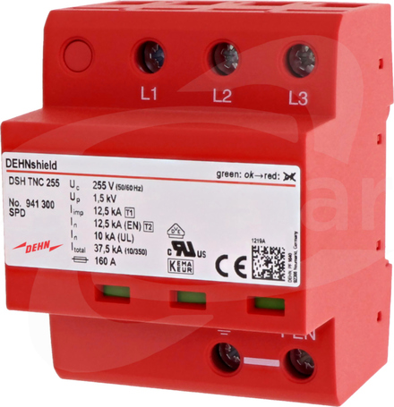 DEHNSHIELD DSH TNC 255 Ogranicznik przepięć B+C
