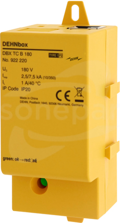 DEHNbox DBX TC B 180 Ogranicznik przepięć DEHNbox TC B 180