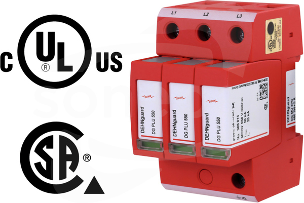 DEHNGUARD DG MU 3PD 480 3W+G R Moduł ochronny do ogranicznika przepięć