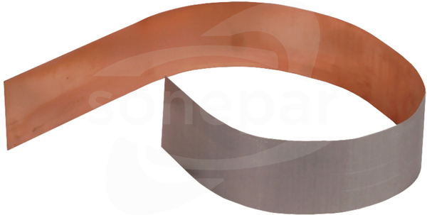 562440 500x40x0,5mm Tuleja bimetaliczna Al-Cu