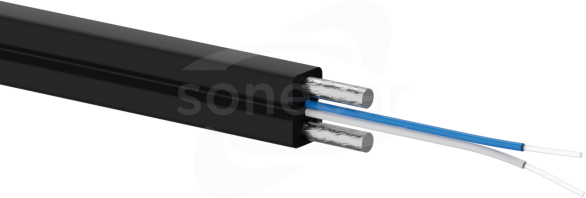 FO SM 4J 9/125 czarny Kabel światłowodowy bezhalogenowy