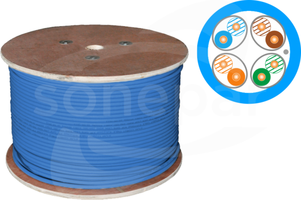 F/UTP kat.6 LSOH Dca 4x2x23AWG (500m) Przewód