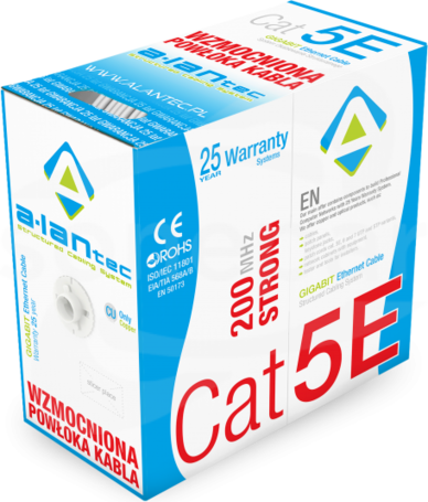 UTP kat.5e 4PR PVC (305m) Przewód teleinformatyczny