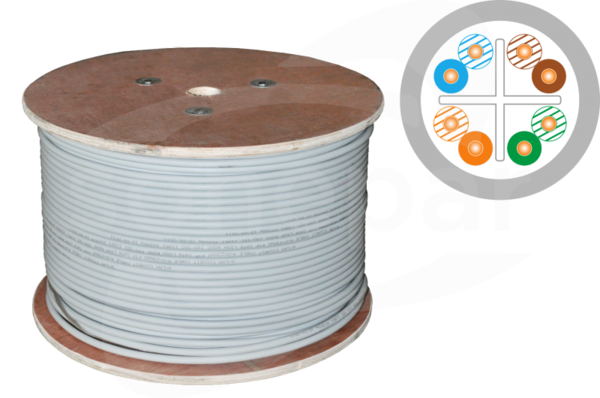 UTP 4x2x23AWG kat.6 PVC (500m) Przewód teleinformatyczny