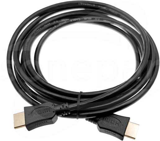 HDMI 5m v2.0 HighS z Ethernet czarny złocone zł. Kabel teleinformatyczny HDMI