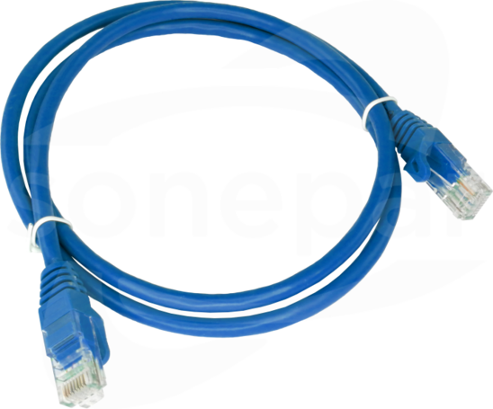 U/UTP kat.5e niebieski 0,25m Patchcord