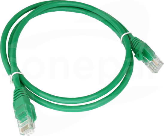 U/UTP kat.6 PVC 2,0m zielony Patchcord