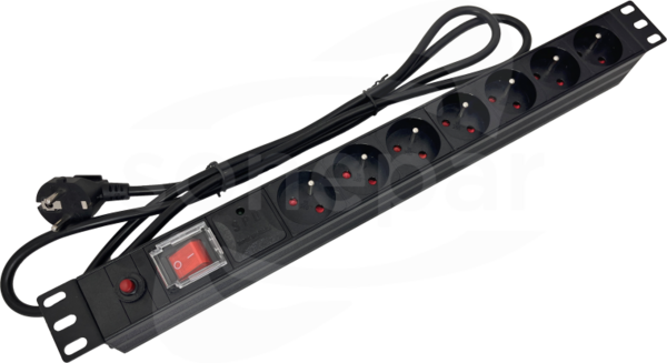 ALANTEC 19 7xgniazdo 230V 1,8m Listwa zasilająca