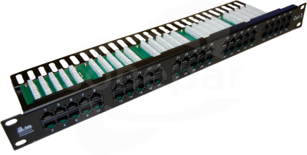ISDN 50 portów LSA Patch panel