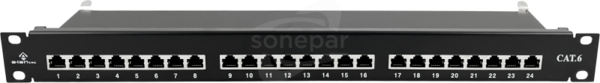 STP kat.6 24 porty Patch panel