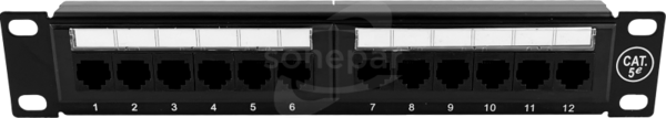 UTP 12 portów Patch panel