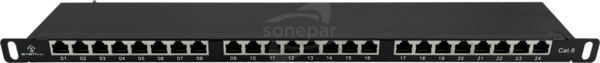 STP kat.6 24 porty Patch panel