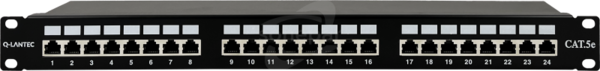 UTP kat.5e 1U 48 portów Patch panel