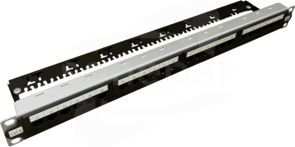 UTP kat.6 LSA 24 porty Patch panel