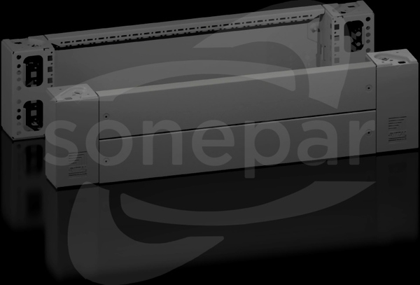 VX 800x200mm (2szt) Elementy narożne z osłonami, przód i tył