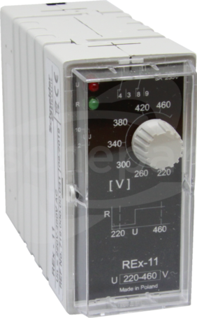REx-11 80-260VAC/DC Przekaźnik pomiarowy napięciowy