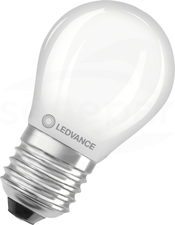 LED CL P 40 DIM 4,8W/827 E27 470lm FROSTED Źródło LED (F) filament