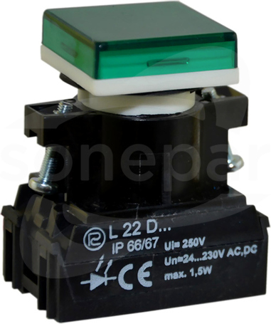 L22Kz 24V zielony Lampka sygnalizacyjna
