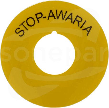 DR fi22 stop-awaria (10sz) Pierścień żółty