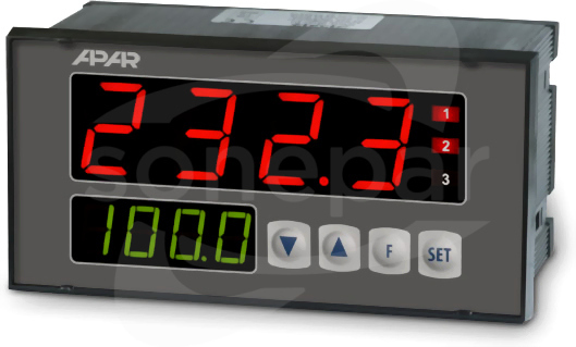 AR692/P/P/P/WA/RS485 Regulator uniwersalny